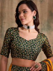 Womens Fashion Ethnic Gold Color Sarees-MLSHWSA1570GLD0ONE