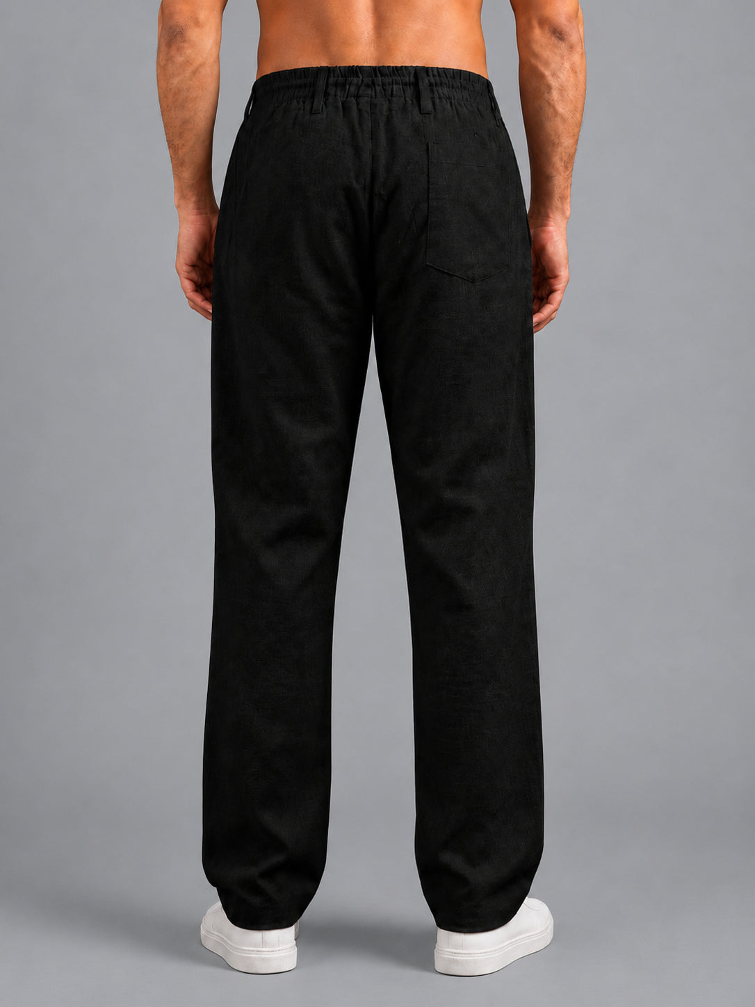 DesiQlo Men Trousers & Pants - Black