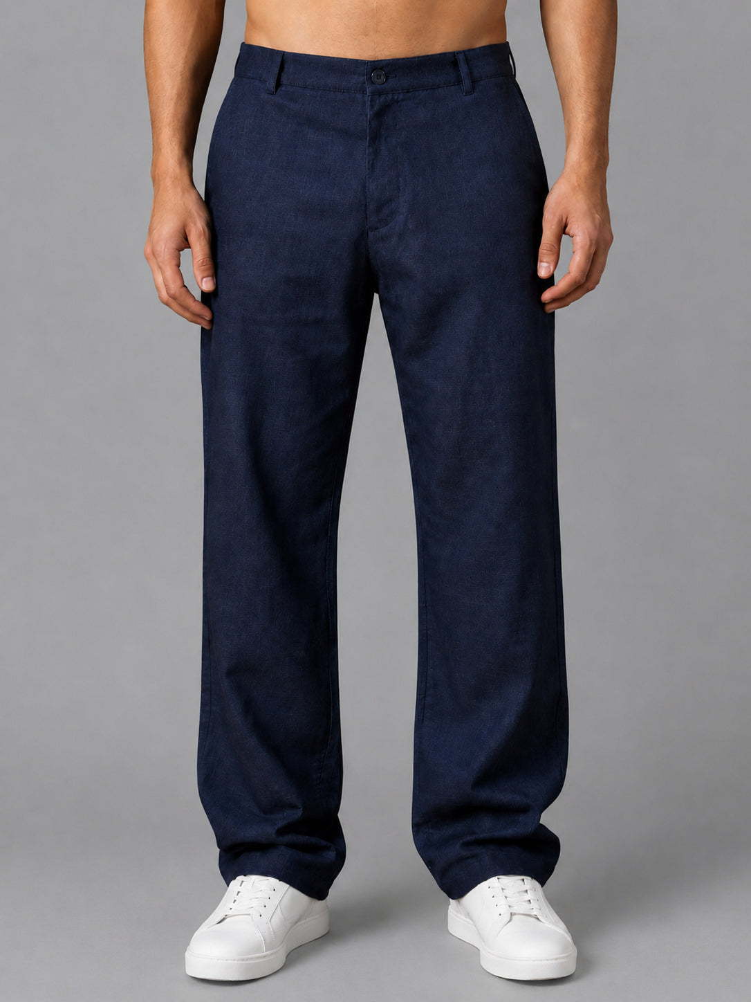 DesiQlo Men Trousers & Pants - Blue
