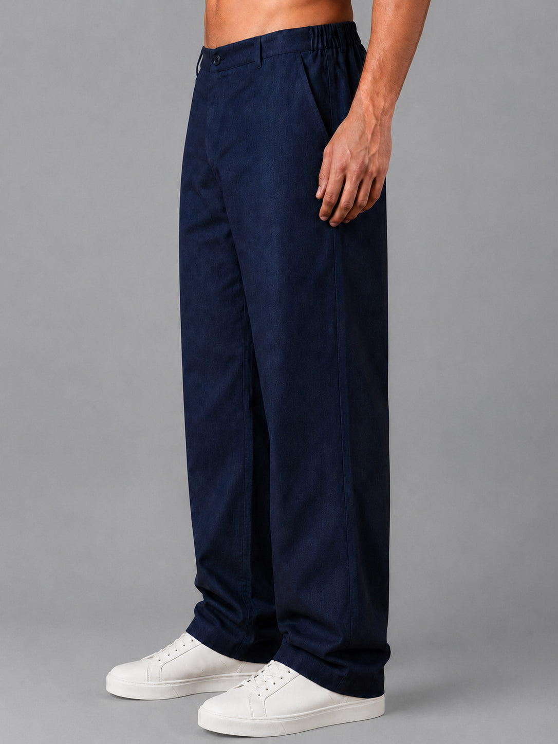 DesiQlo Men Trousers & Pants - Blue
