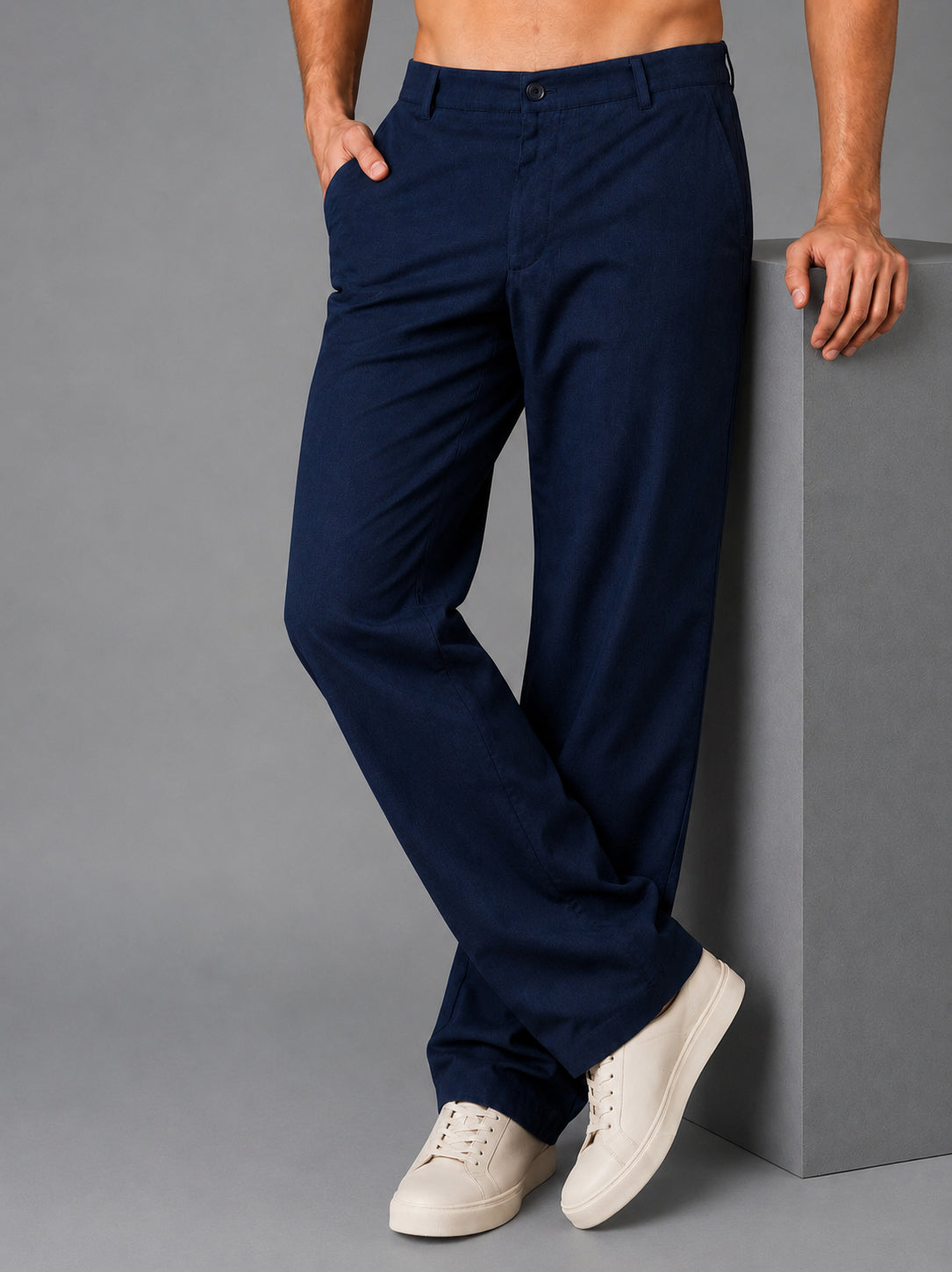 DesiQlo Men Trousers & Pants - Blue