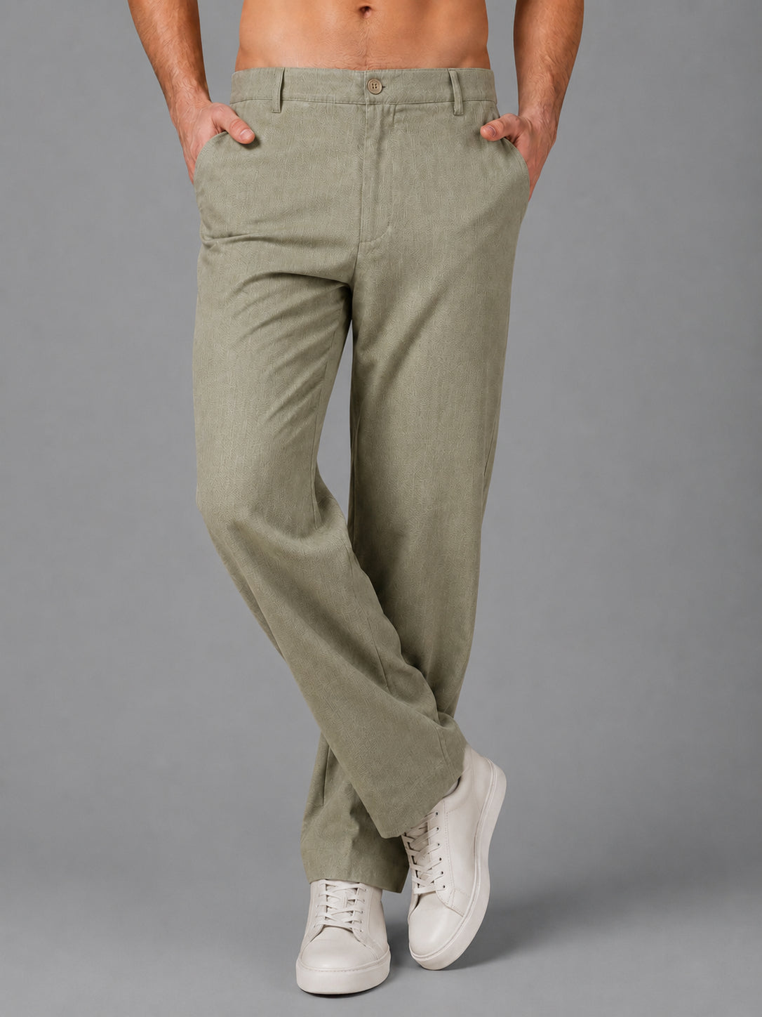 DesiQlo Men Trousers & Pants - Green