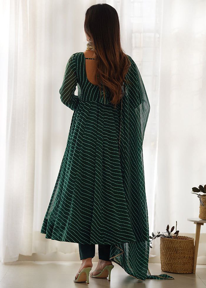Floral Printed Knee Length Elbow Length Sleeves Round Neck Kurti And Palazzo Set With Net Dupatta