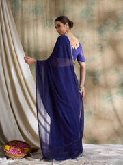 Womens Fashion Ethnic Blue Color Sarees-MLSHWSA1627BLU0ONE