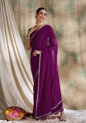 Womens Fashion Ethnic Purple Color Sarees-MLSHWSA1629PUP0ONE