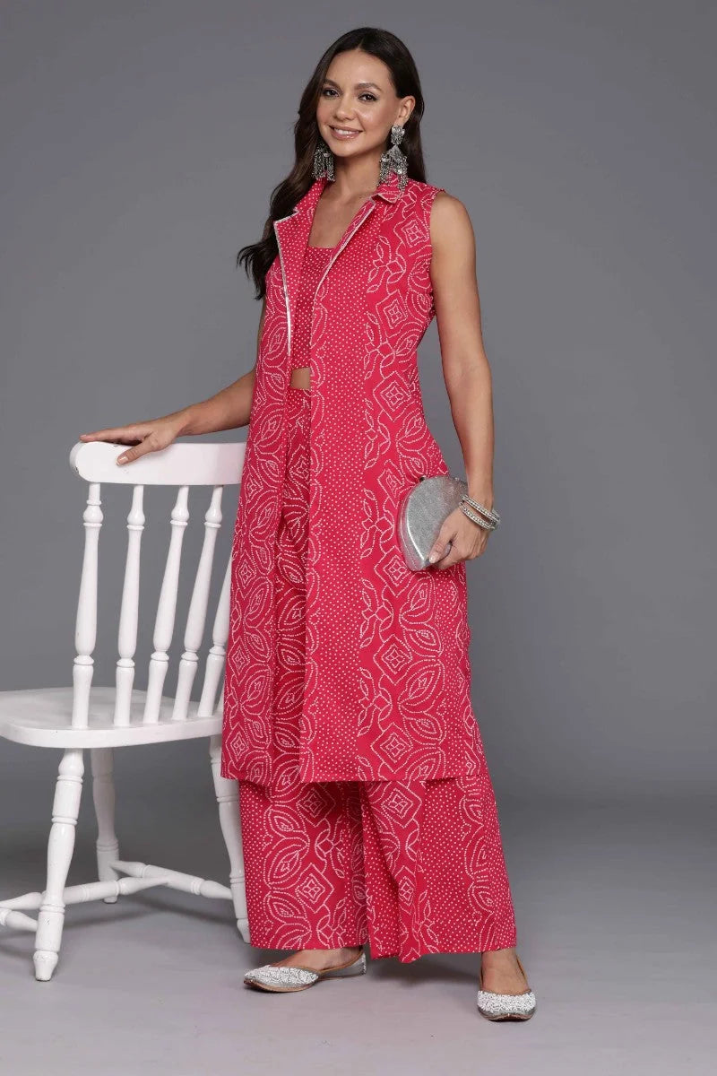Women's Printed Cotton Co-ords Set | Ethnic Two Piece Sets