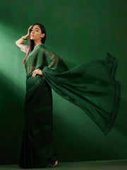 Womens Fashion Ethnic Green Color Sarees-MLSHWSA1286GRN0ONE