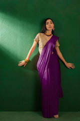 Womens Fashion Ethnic Burgundy Color Sarees-MLSHWSA1288BGY0ONE