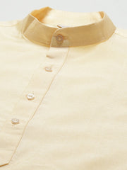 Men's Woven Design Nehru Jacket and Kurta Pyjama Set-JOKPWC
