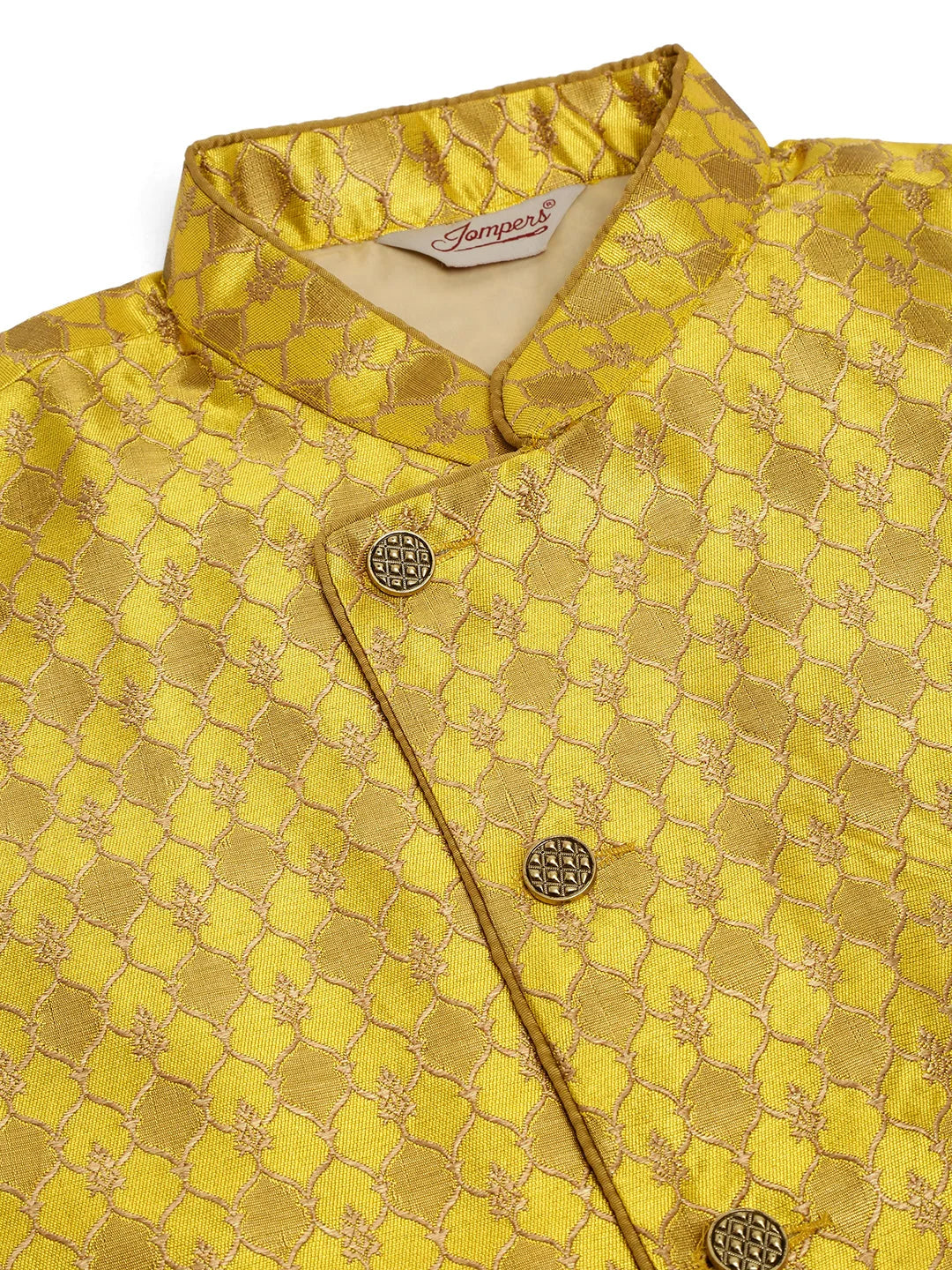 Mustard Nehru Jacket for Men: Cotton Modi Jacket | Ethnic Wear