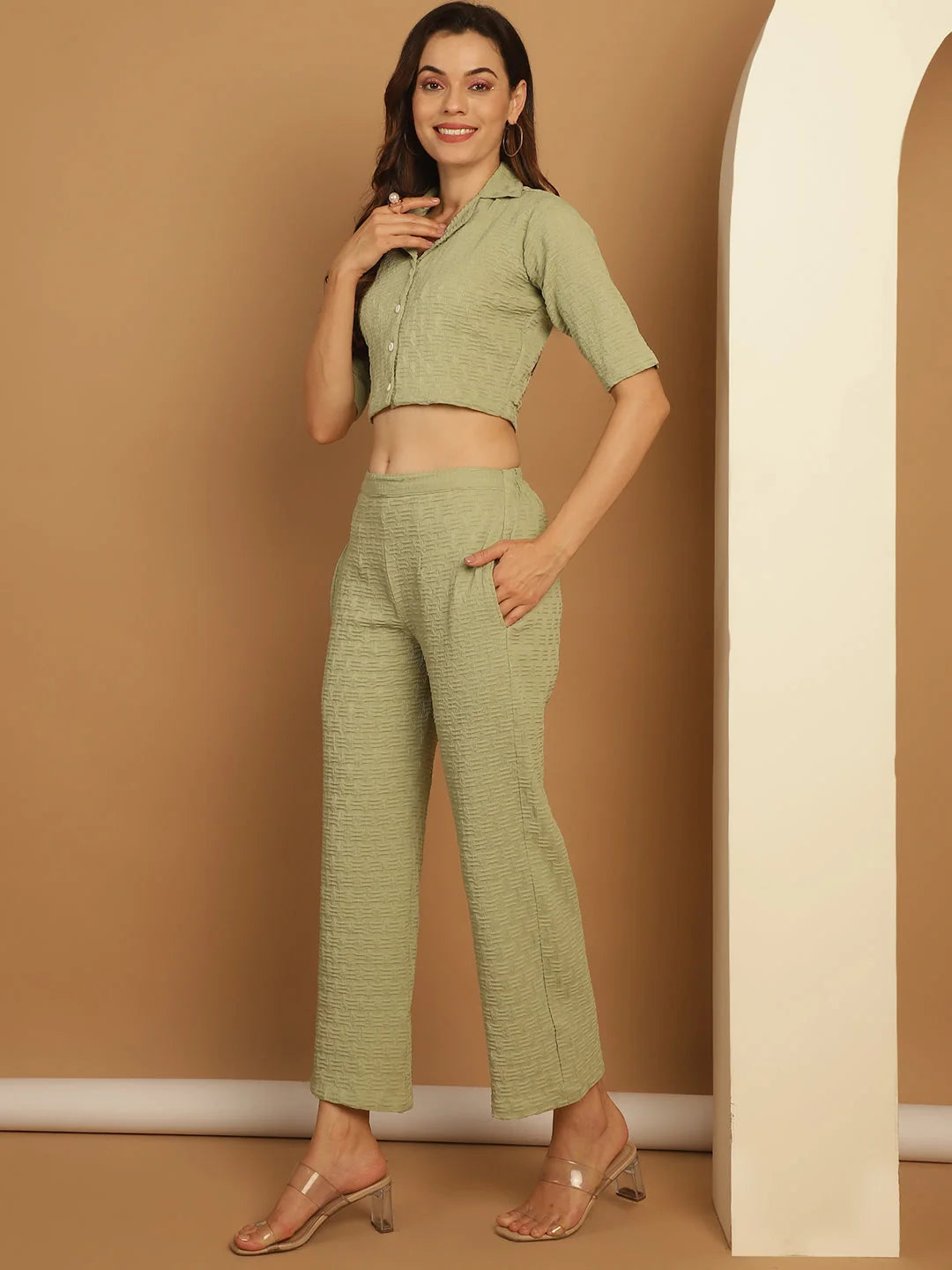 Pista Co Ord Sets for Women - Two Piece Sets - Cotton Blend