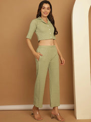 Top and Trouser Woven Design co-ords-JNCS-3010Pista