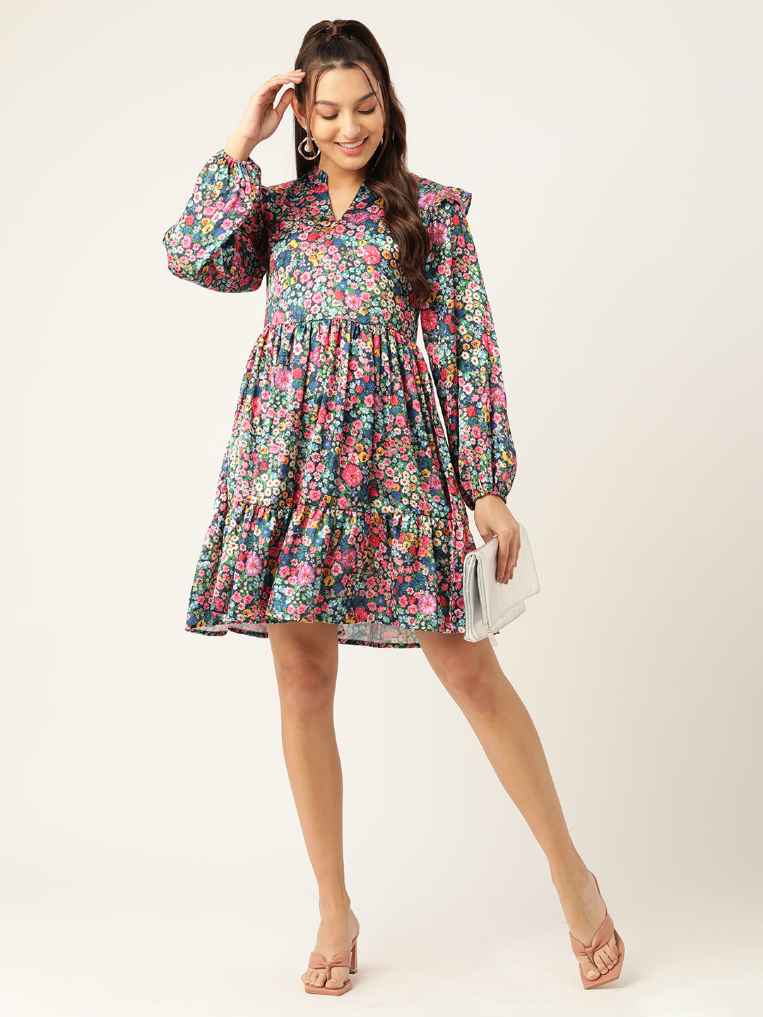 DesiQlo Women Dress - Blue