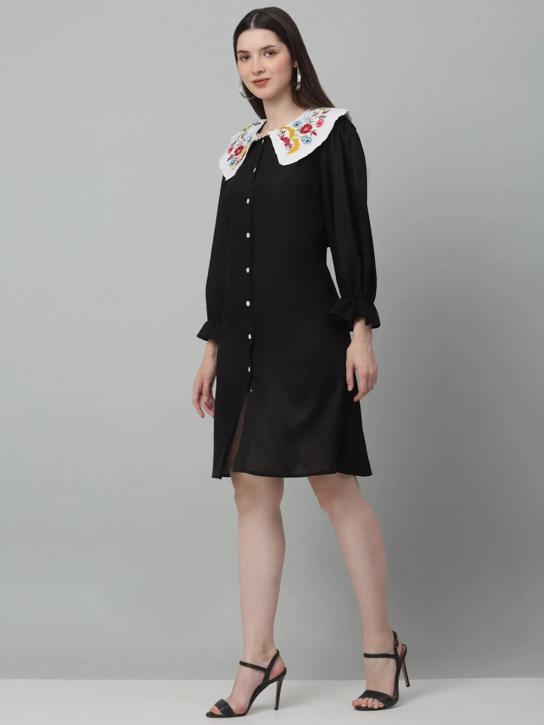 Women's Embroidered Dress - JND-1018 | Western Wear Outfits