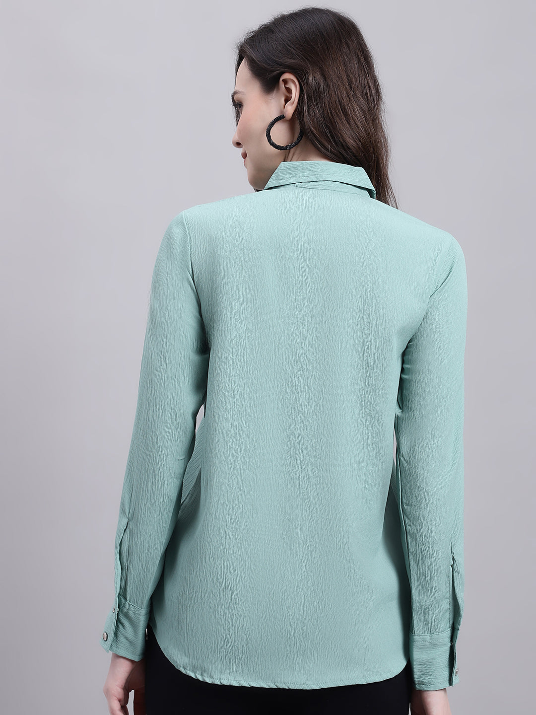 DesiQlo Women Solid Tops - Green