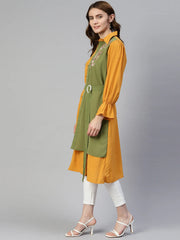 Women Embroiderd Shirt Style Top