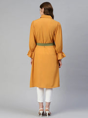 Women Embroiderd Shirt Style Top