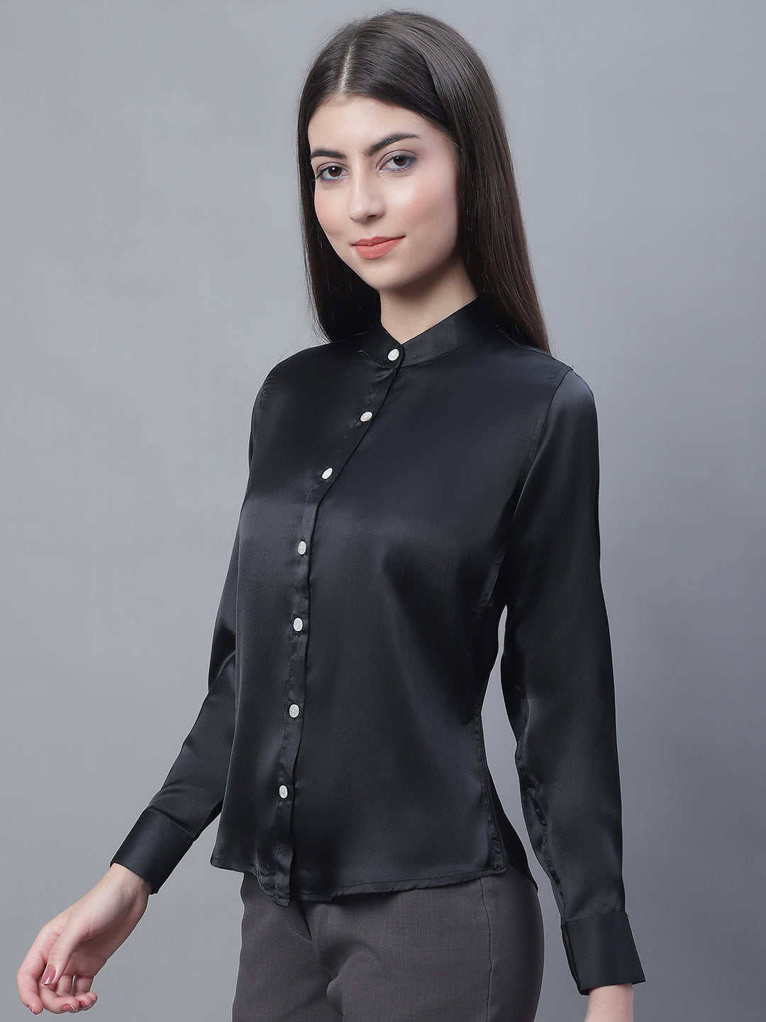 DesiQlo Women Solid Tops - Black