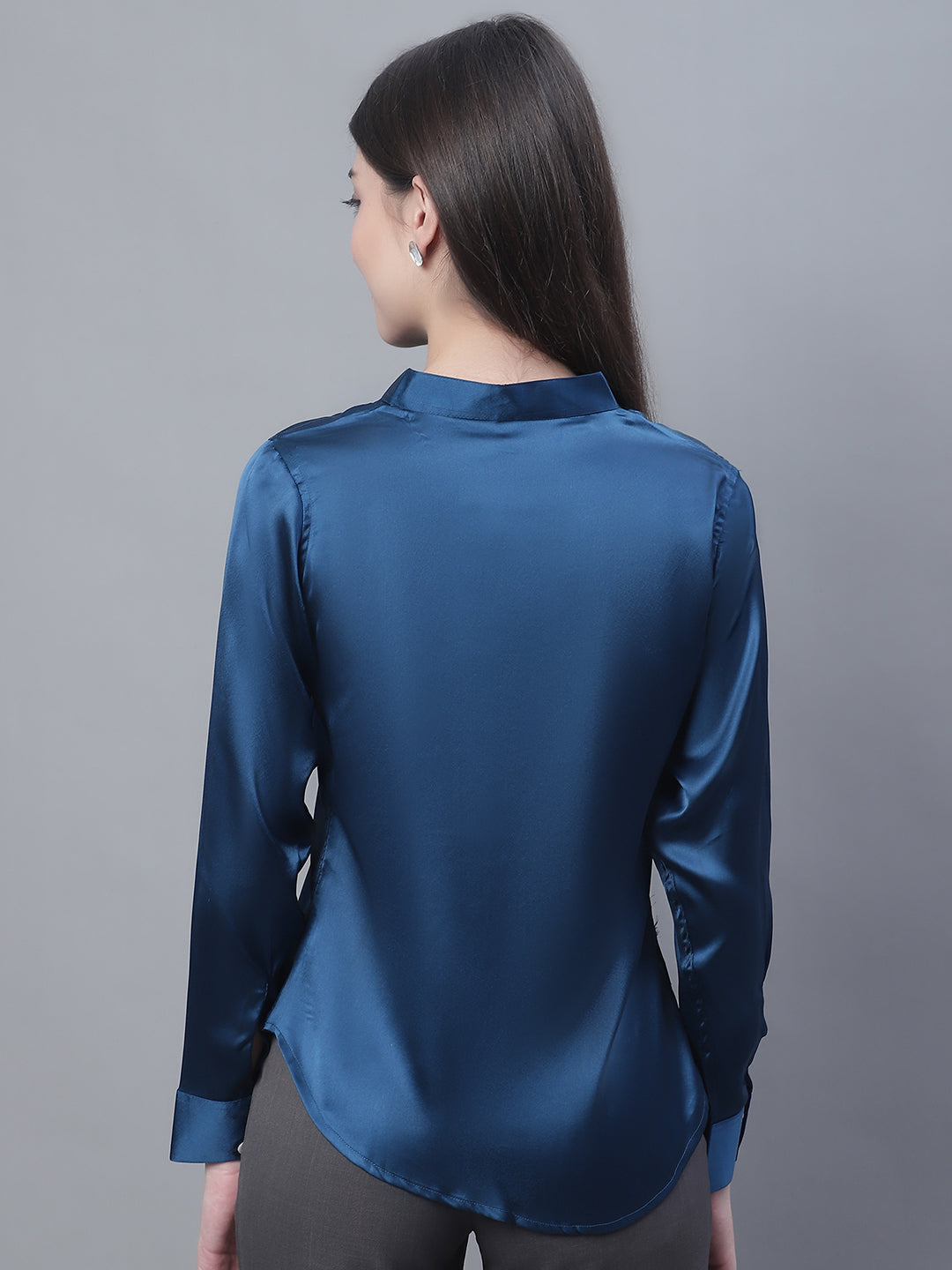 DesiQlo Women Solid Tops - Blue