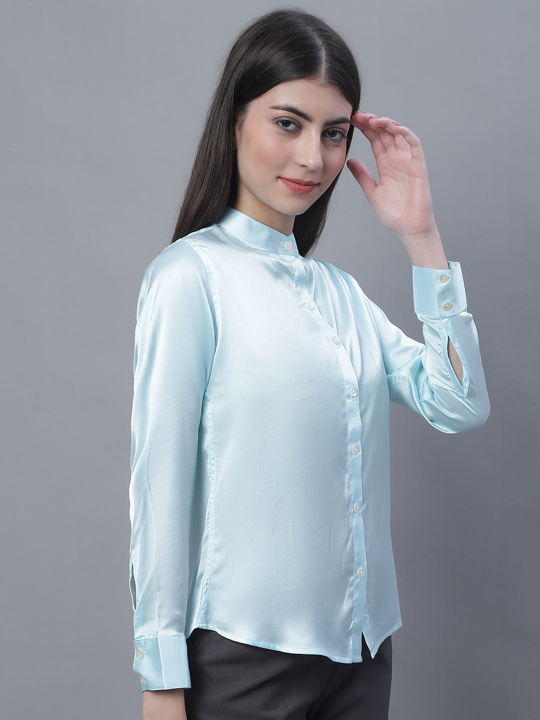 DesiQlo Women Solid Tops - Blue - JNT_2015Sky_XS