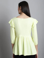 Embroidered Stylish Top-JNT 2019