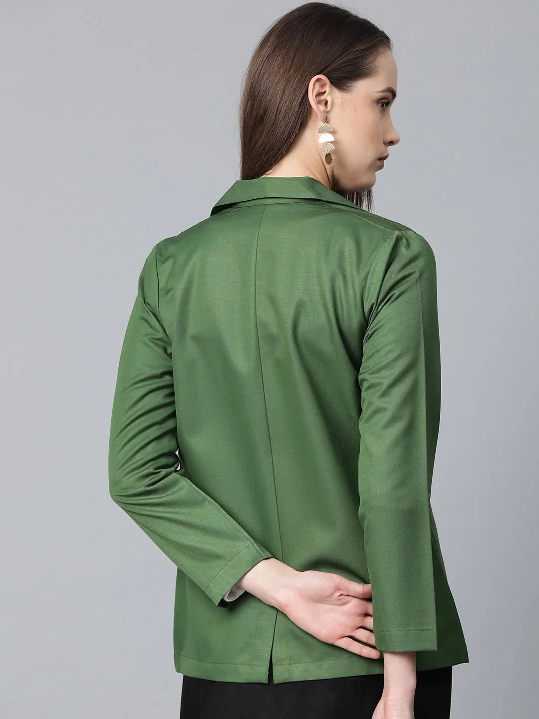 DesiQlo Women Blazer - Green