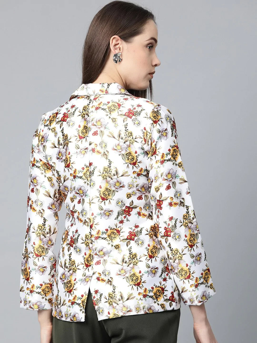DesiQlo Women Blazer - White
