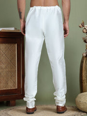 DesiQlo Men's Ethnic Churidar Payjama ( JOCPJ 003Off-White )