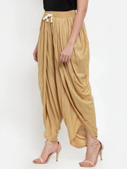 DesiQlo Women Beige Solid Dhoti (JOD 2129 Beige)