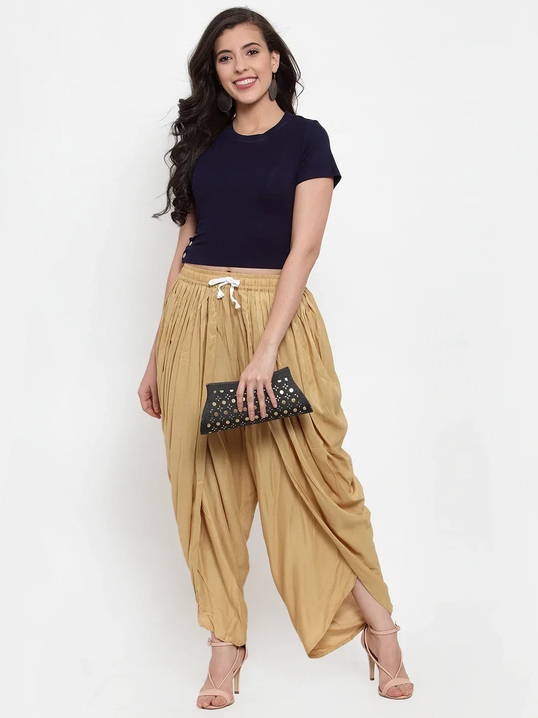 DesiQlo Women Bottom Wear - Beige - JOD_2129_Beige_S