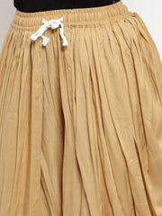 DesiQlo Women Beige Solid Dhoti (JOD 2129 Beige)