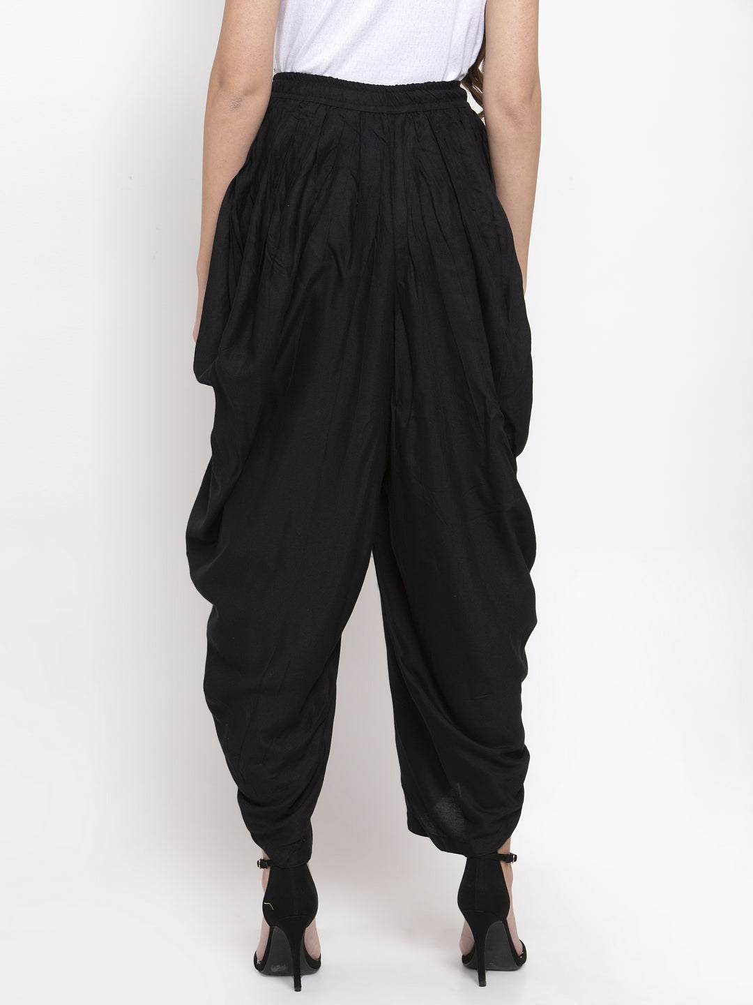 Black Dhoti Pants Outfit | Women's Rayon Dhoti Salwar Kameez