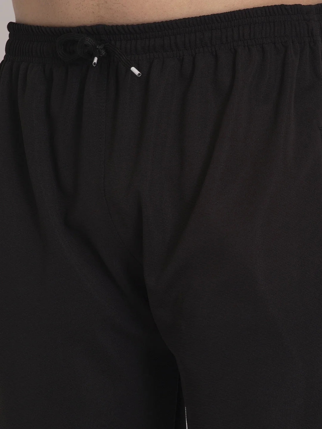 Black Cotton Track Pants for Men | Mens Jogger Pajama Pants