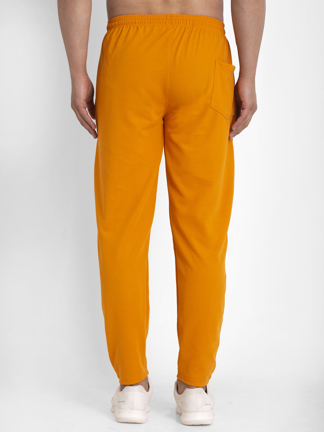 Mustard Cotton Track Pants for Men | Mens Pajamas | Indian Needle