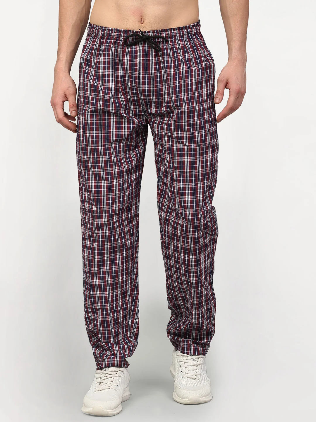Multicolor Cotton Mens Pajama Pants - Fun Sleepwear | Indian N...