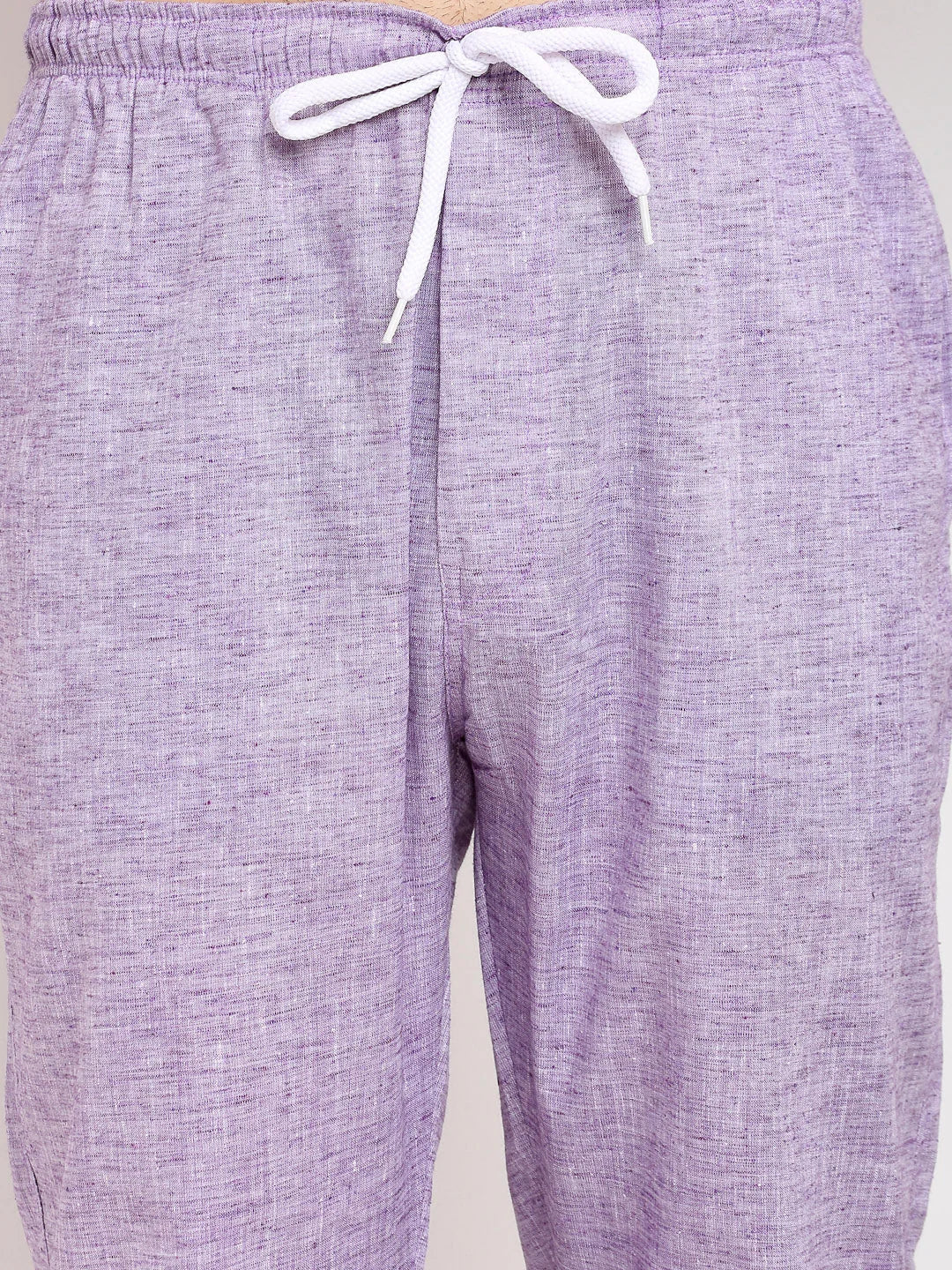 Purple Cotton Track Pants for Men - Mens Jogger Pajama