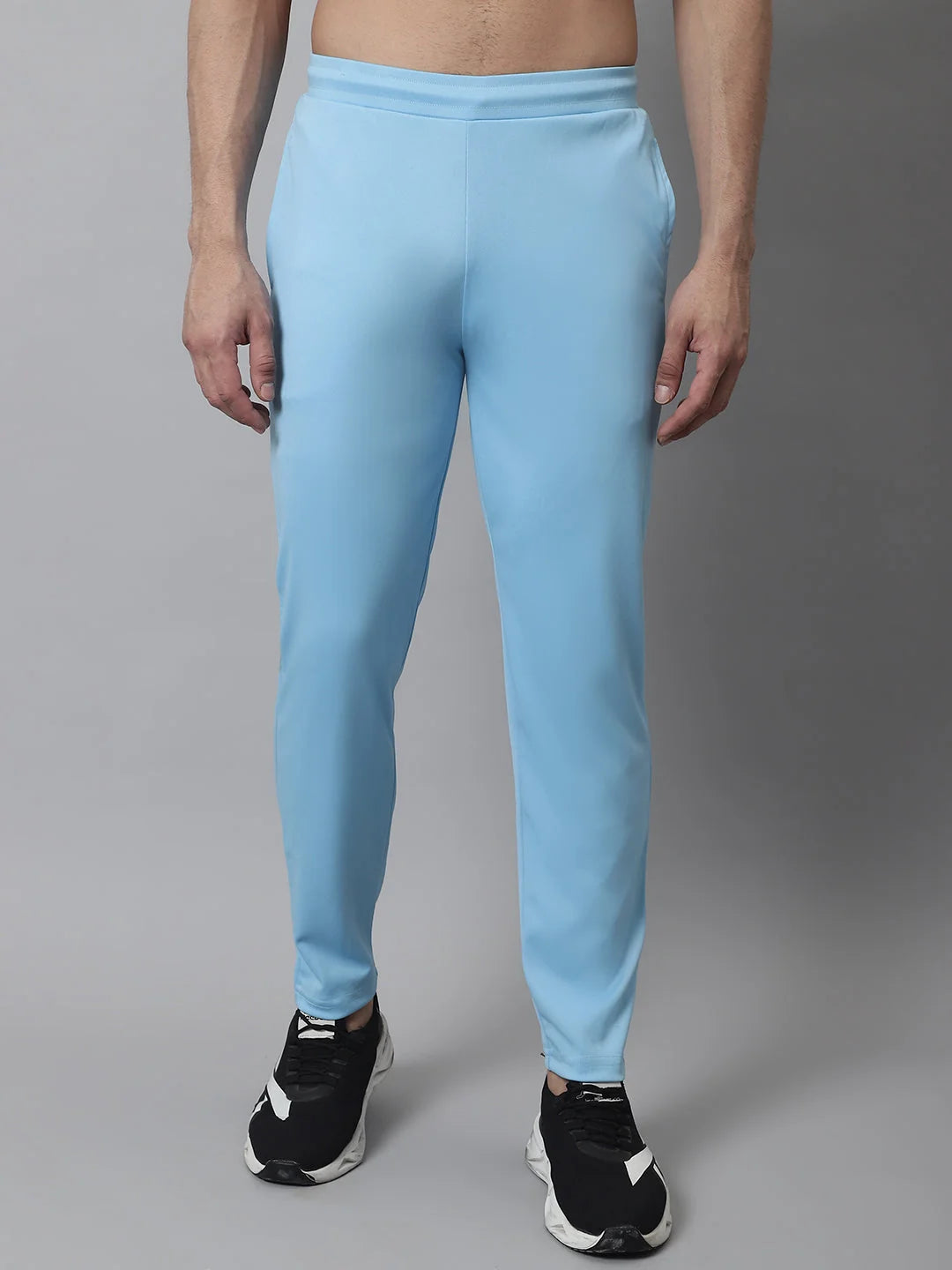 Sky Blue Cotton Mens Pajamas - Soft Mens Sleepwear Sets
