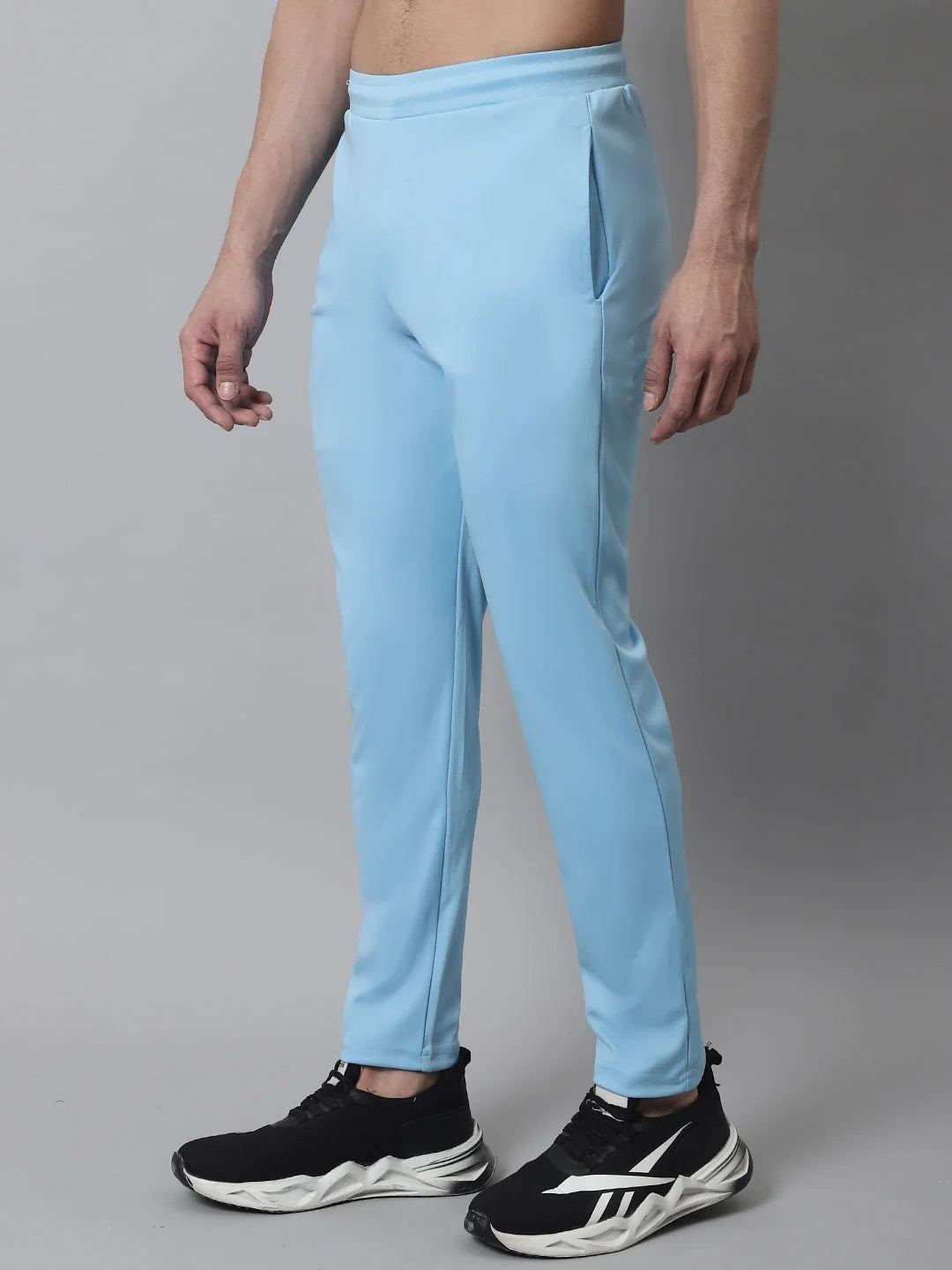 Sky Blue Cotton Mens Pajamas - Soft Mens Sleepwear Sets