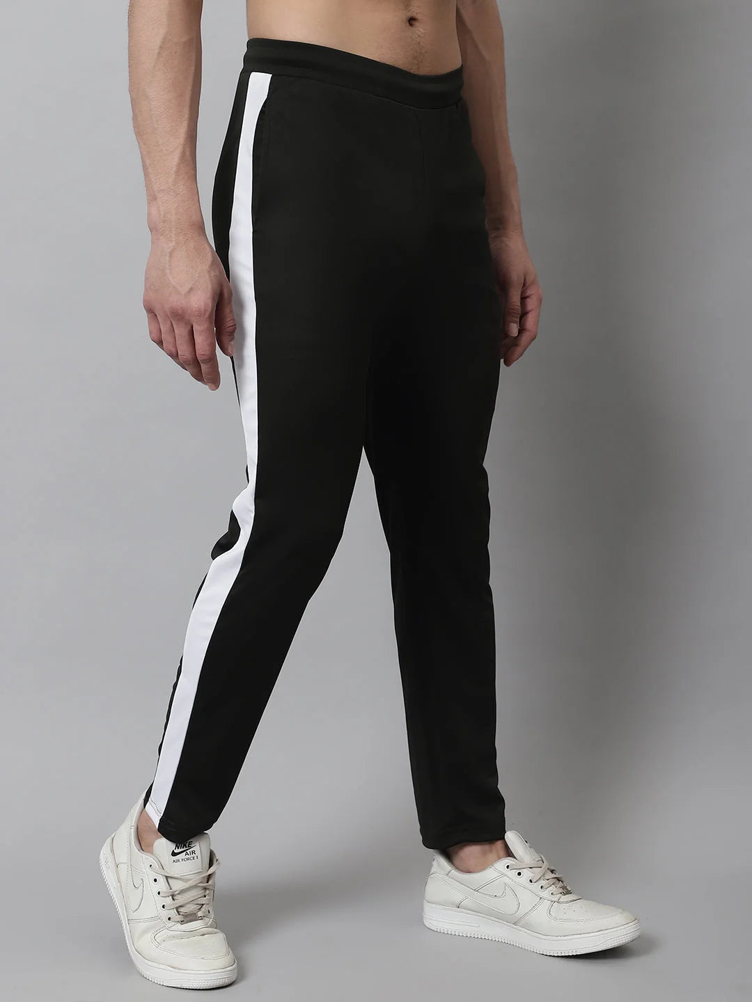 Olive Trackpants: Mens Cotton Pajamas- Jogger Pajama Pants