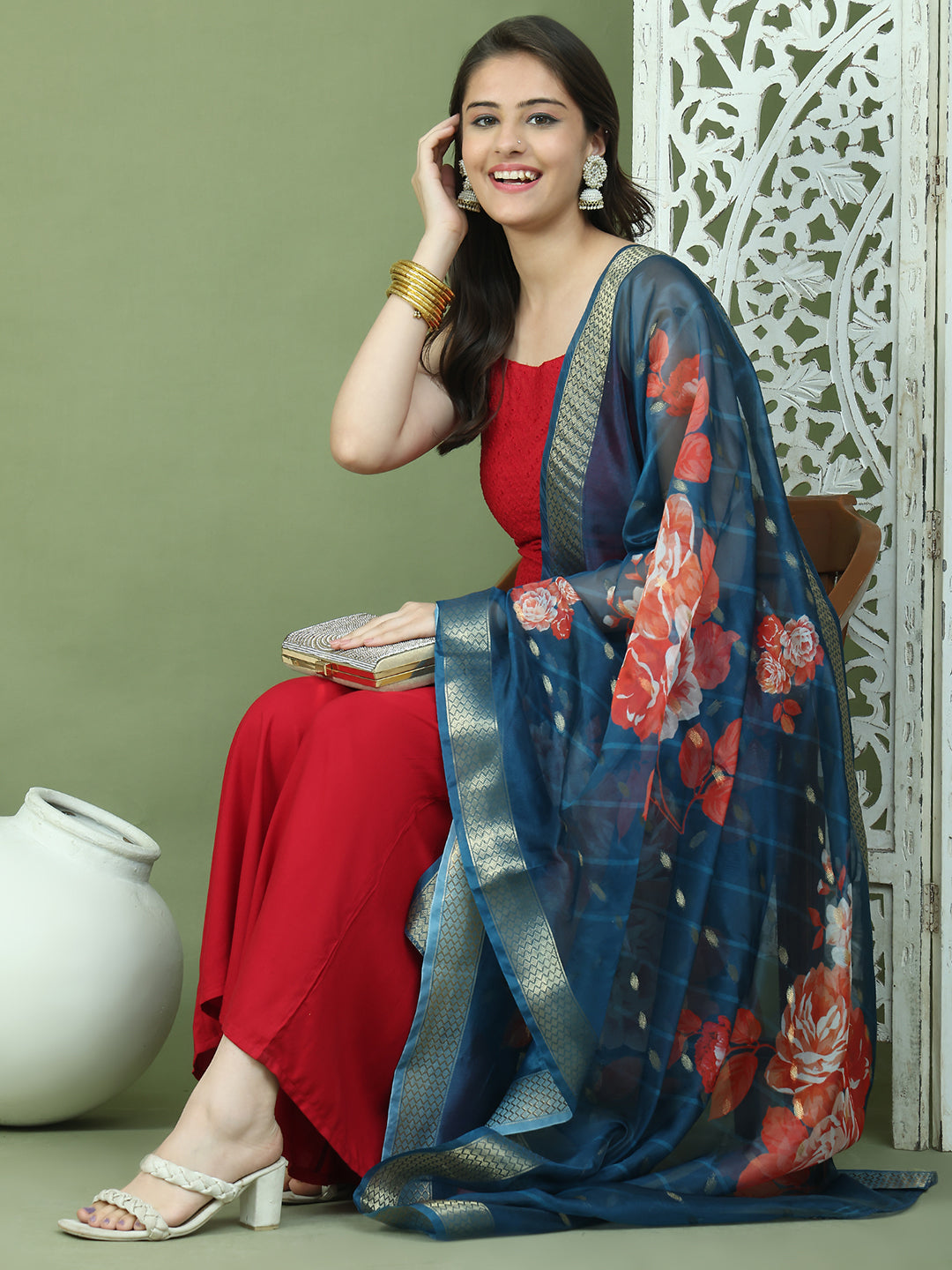 DesiQlo Women kurta sets - Maroon - JOKPL_2137B_D66Pe_1577_Maroon_XS