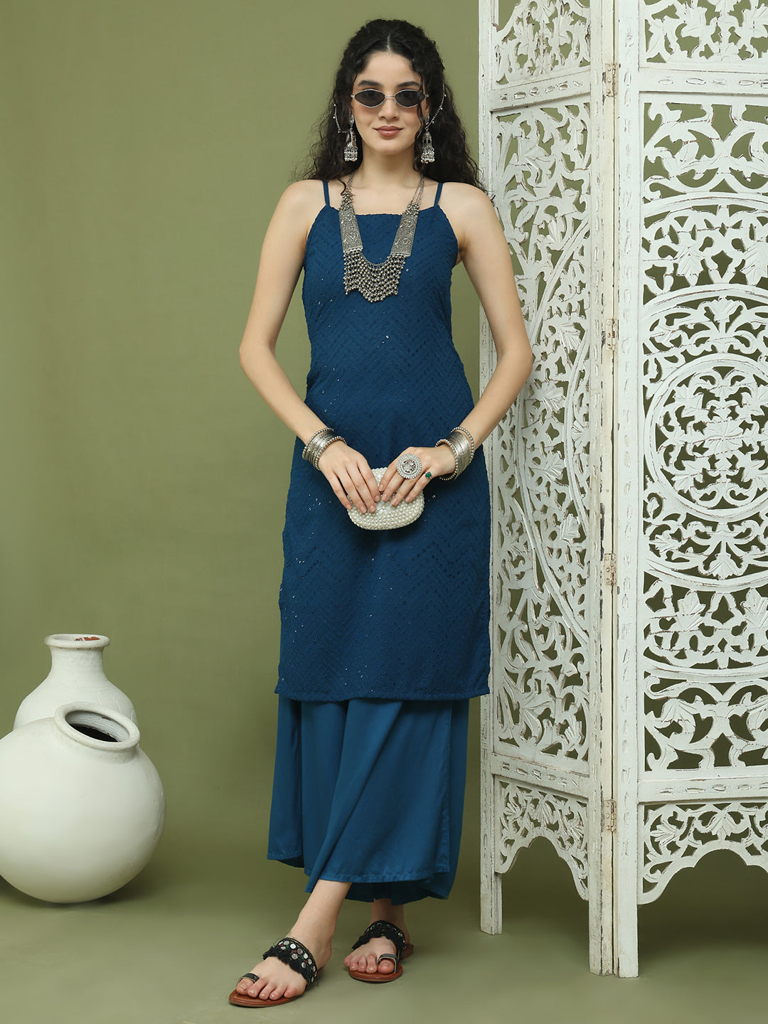 DesiQlo Women kurta sets - Multicolor