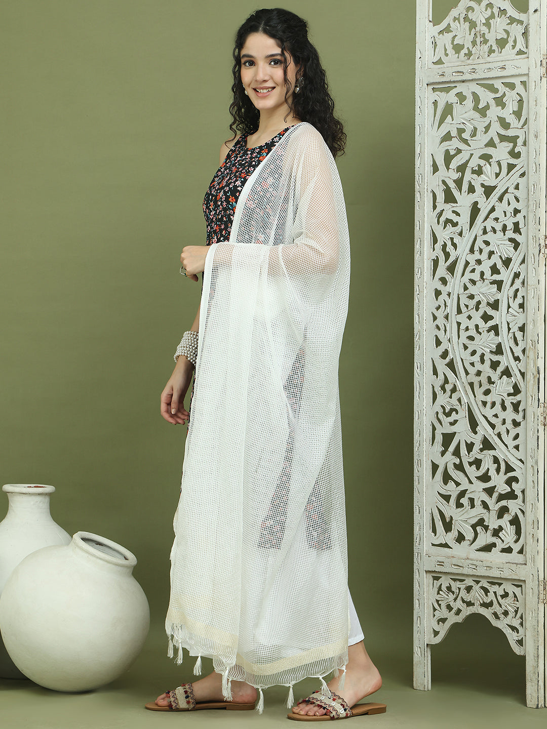 DesiQlo Women kurta sets - Black - JOKPL_2137W_D31W_1584_Black_S