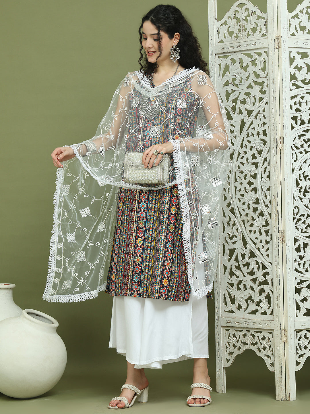 DesiQlo Women kurta sets - Blue - JOKPL_2137W_D67W_1574_Navy_S
