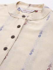 DesiQlo Woven Design Kurta With Palazzos & Dupatta ( JOKPL D10P 1508 Purple )