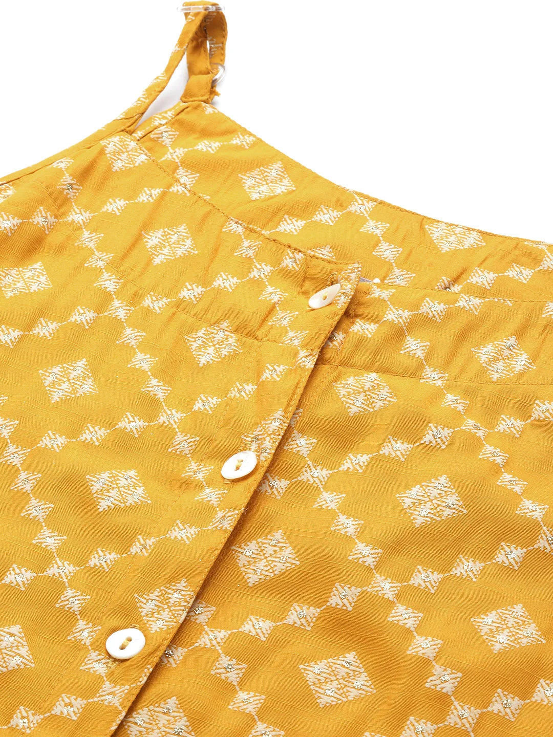 Printed Kurta Palazzo Set with Chikankari Dupatta | Rayon