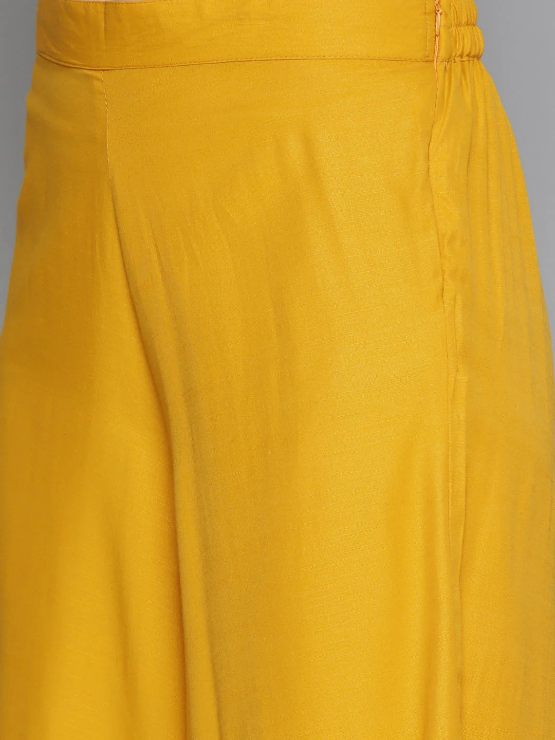 Printed Kurta Palazzo Set with Chikankari Dupatta | Rayon