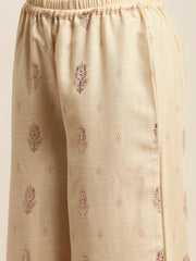 Gotta Patti work Kurta, Palazzos & Dupatta ( JOKPL D31Bg 1447 Pink )