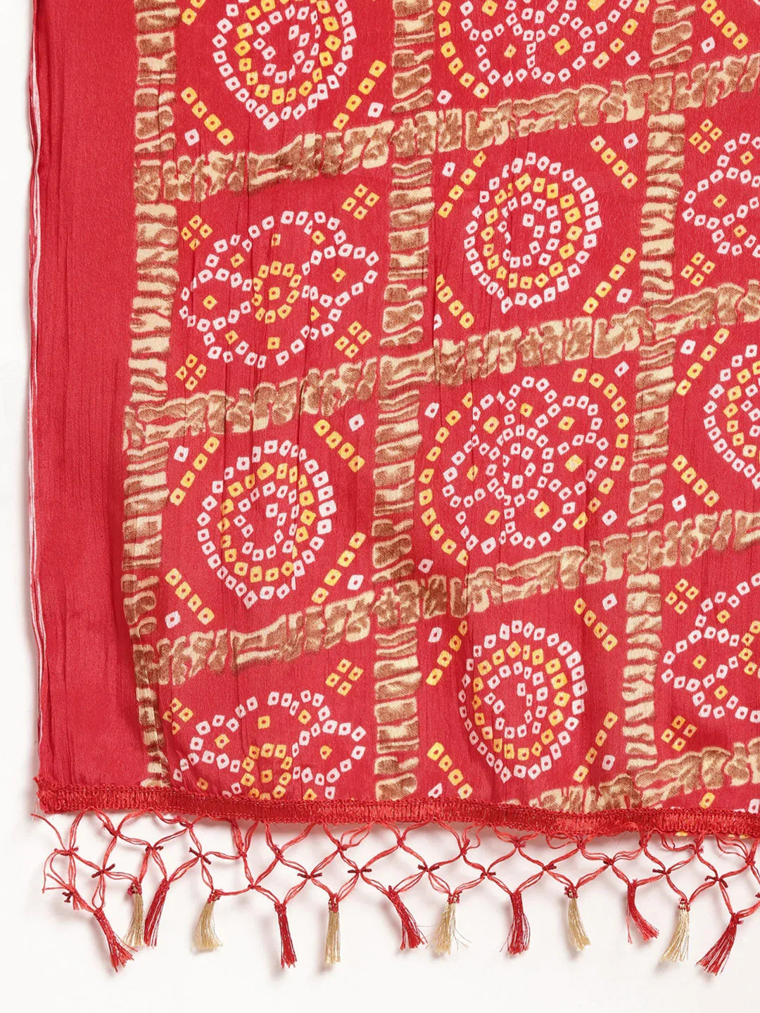 DesiQlo Women Kurta sets - Red - JOKPL_D37R_1475_Red_S