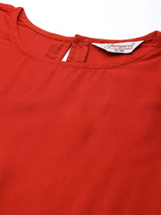 Women Kurta with Palazzos & print Dupatta-JOKPL-D37R