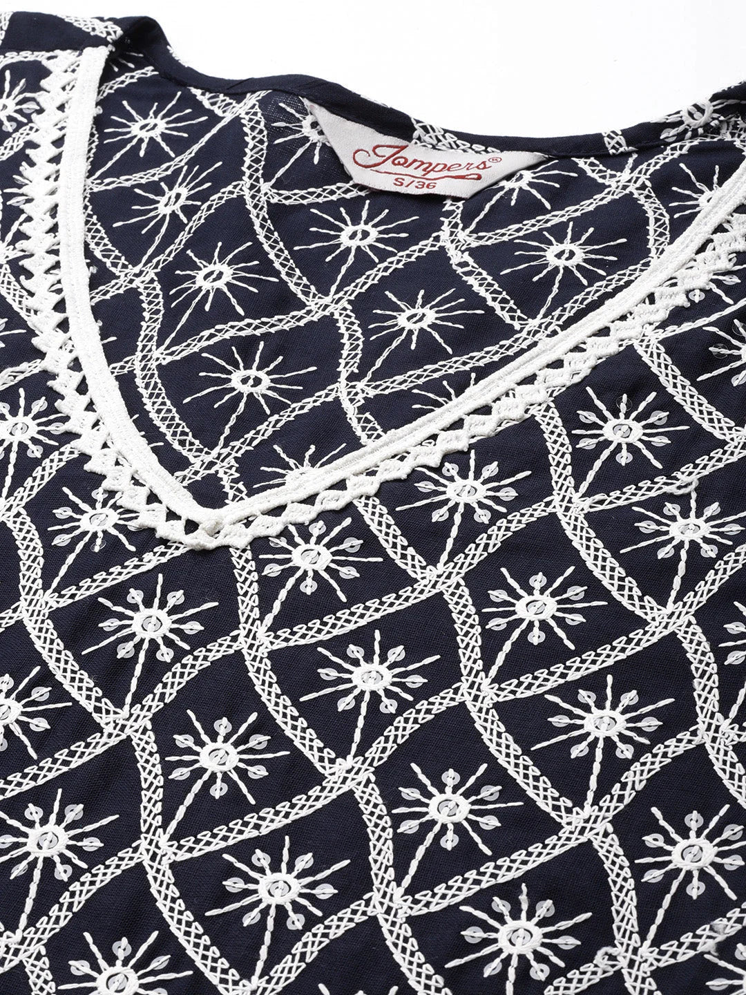 Embroidered Kurta Palazzo Set - Womenâ€™s Palazzo Sets & Dupatta